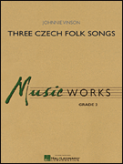 cover Three Czech Folk Songs Concert Band sheet music cover